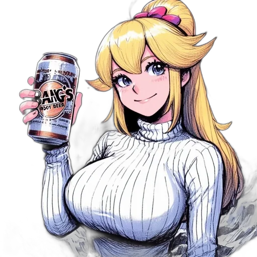 bottle, robot, dress, anime transparent PNG cut-out