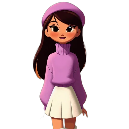 dress, hat, jacket, face transparent PNG cut-out