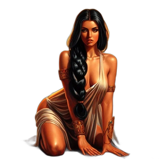 jewelry, comic book art, fantasy art, concept art transparent PNG cut-out