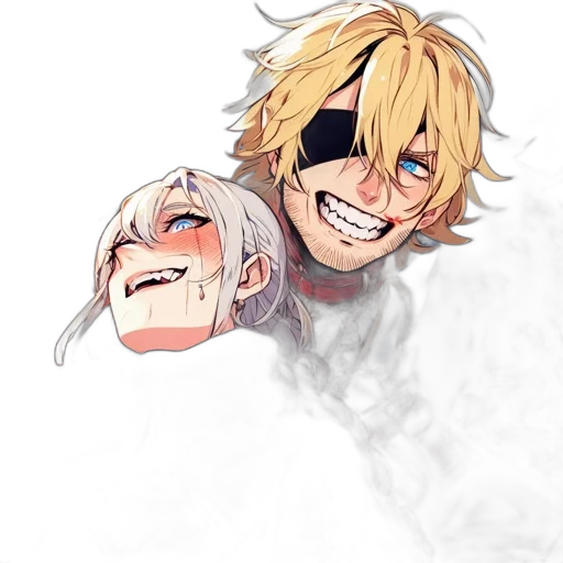 mask, face, weapon, anime transparent PNG cut-out