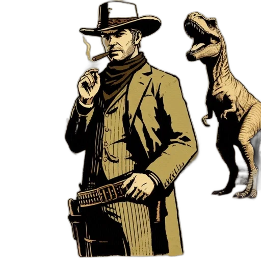 animal, staff, concept art, comic book art transparent PNG cut-out