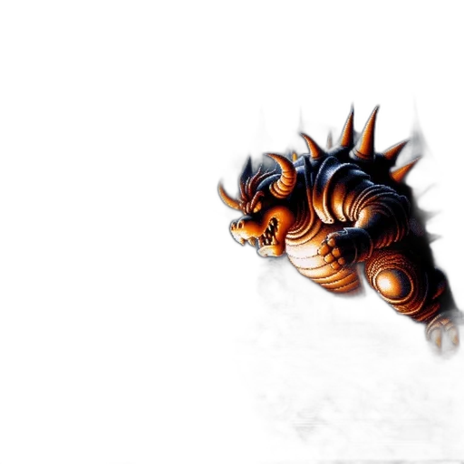 dragon, creature, animal, staff transparent PNG cut-out