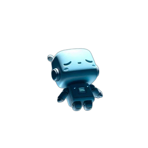 robot, creature, staff, animal transparent PNG cut-out