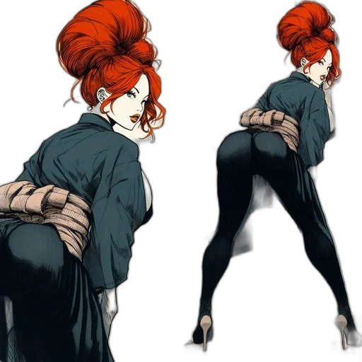 jacket, dress, staff, concept art transparent PNG cut-out