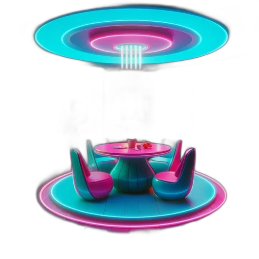 furniture, jewelry, 3d render, concept art transparent PNG cut-out