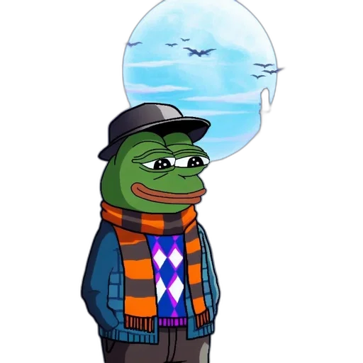 hat, jacket, umbrella, creature transparent PNG cut-out