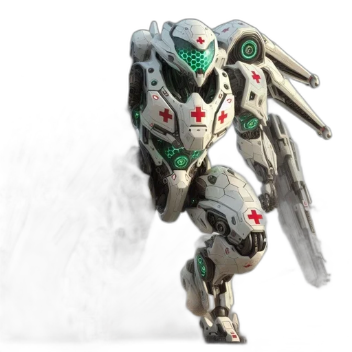 robot, weapon, dragon, concept art transparent PNG cut-out