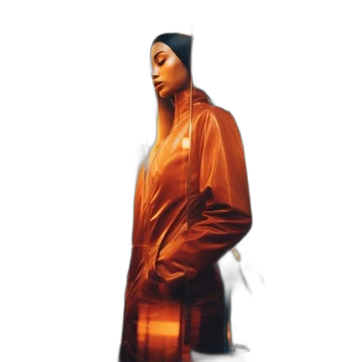 jacket, dress, concept art, photorealistic transparent PNG cut-out