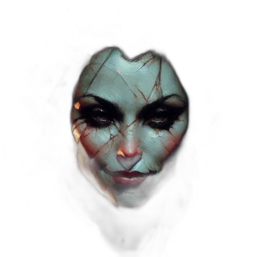 mask, face, creature, robot transparent PNG cut-out