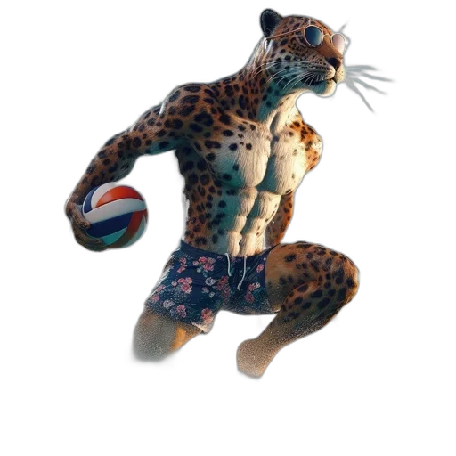 animal, creature, 3d render, concept art transparent PNG cut-out