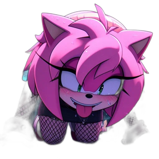 creature, animal, jacket, vaporwave transparent PNG cut-out