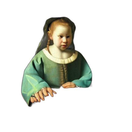 face, crown, staff, dress transparent PNG cut-out