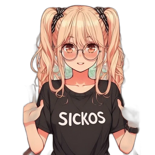 staff, dress, anime, cartoon transparent PNG cut-out