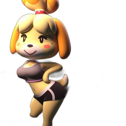 dress, animal, creature, staff transparent PNG cut-out