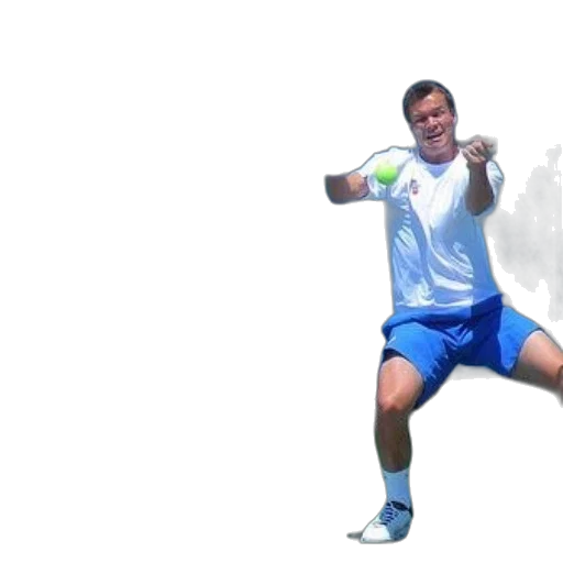 photorealistic, tennis, player, action transparent PNG cut-out