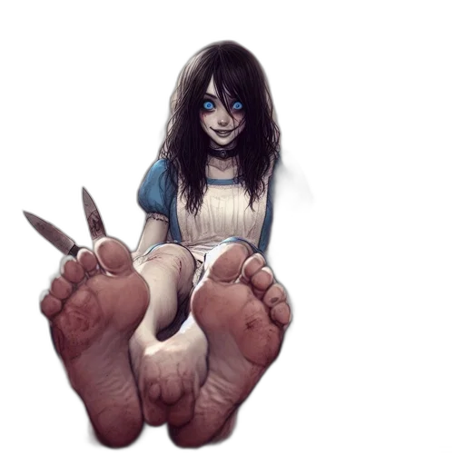 shoes, creature, face, mask transparent PNG cut-out