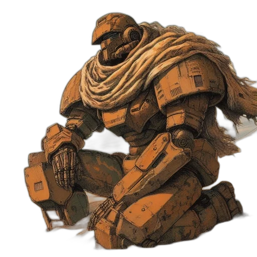 robot, weapon, mask, creature transparent PNG cut-out