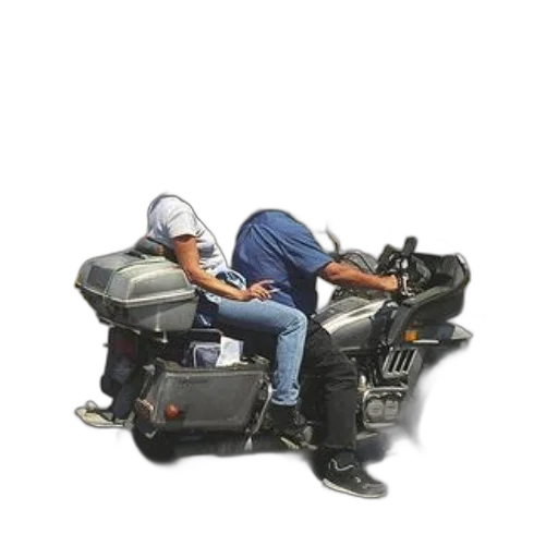 robot, car, jacket, staff transparent PNG cut-out