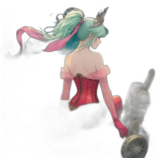 dress, weapon, sword, staff transparent PNG cut-out
