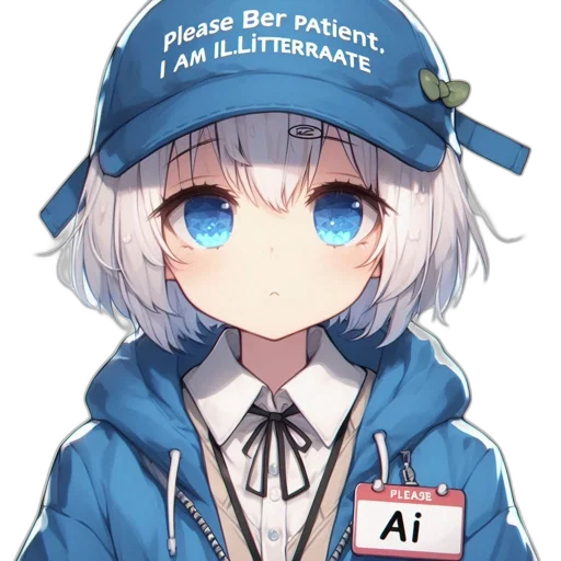 robot, jacket, staff, hat transparent PNG cut-out