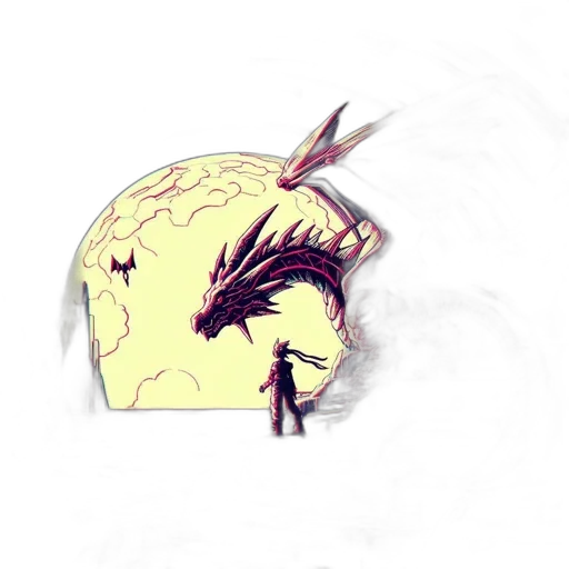 mask, crown, face, dragon transparent PNG cut-out