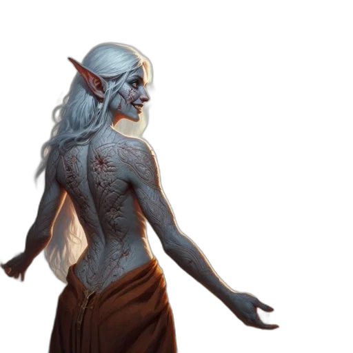 creature, staff, fantasy art, concept art transparent PNG cut-out