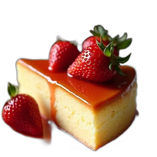 food, crown, 3d render, photorealistic transparent PNG cut-out