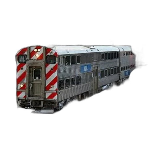 3d render, silver, train, red transparent PNG cut-out