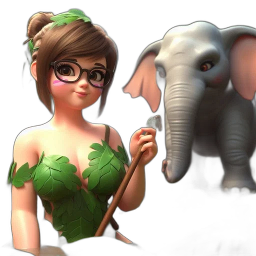 animal, staff, creature, concept art transparent PNG cut-out