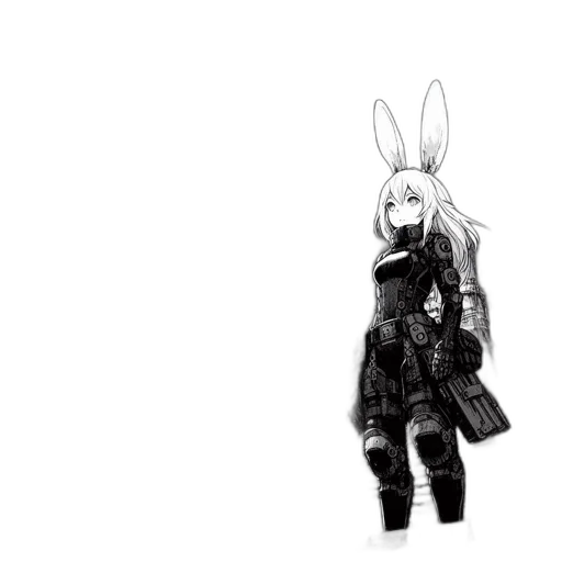 animal, jacket, weapon, creature transparent PNG cut-out