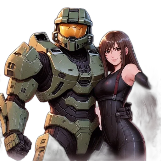 robot, concept art, pixel art, comic book art transparent PNG cut-out