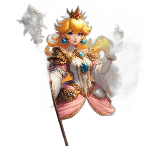 staff, weapon, sword, crown transparent PNG cut-out