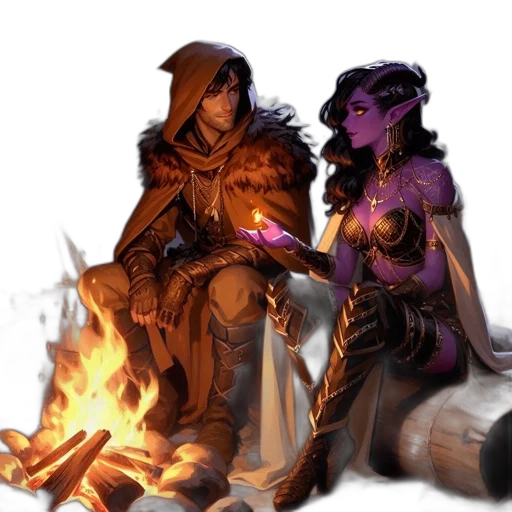 fantasy art, concept art, pixel art, comic book art transparent PNG cut-out