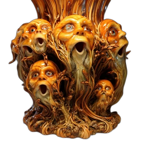 mask, face, creature, crown transparent PNG cut-out