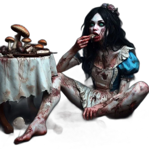 food, creature, dress, shoes transparent PNG cut-out