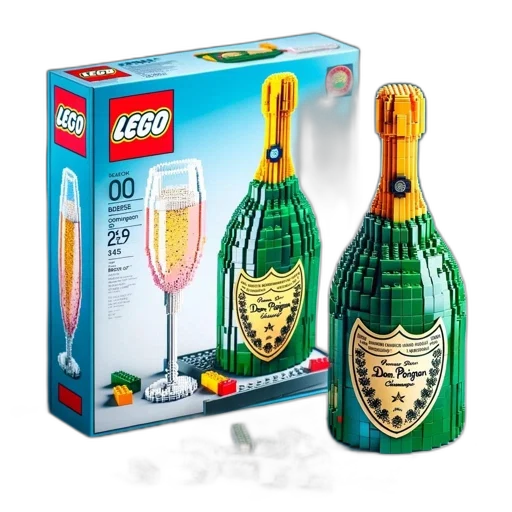 bottle, 3d render, image, presents transparent PNG cut-out