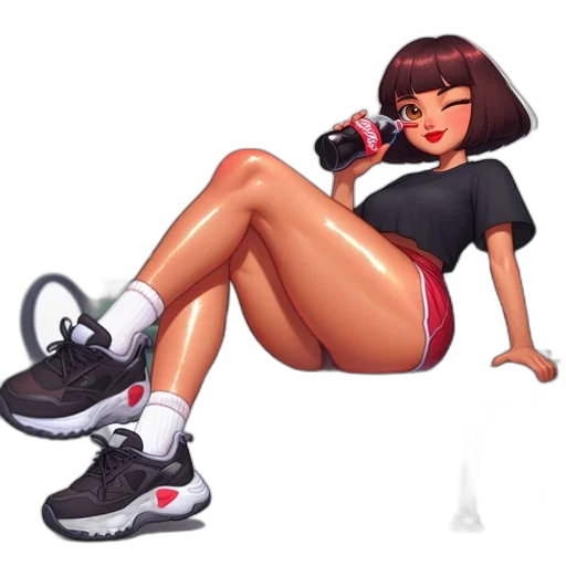 shoes, dress, concept art, pixel art transparent PNG cut-out