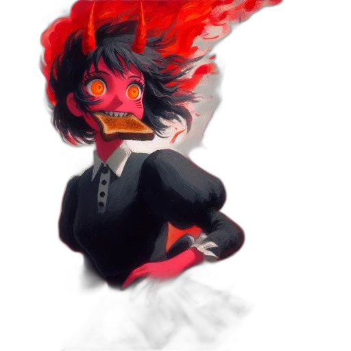 mask, face, jacket, hair transparent PNG cut-out