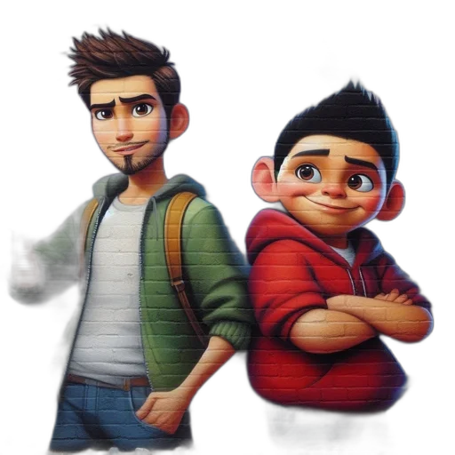 jacket, concept art, 3d render, cartoon transparent PNG cut-out