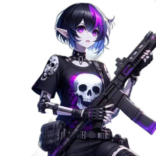 weapon, staff, cyberpunk, concept art transparent PNG cut-out