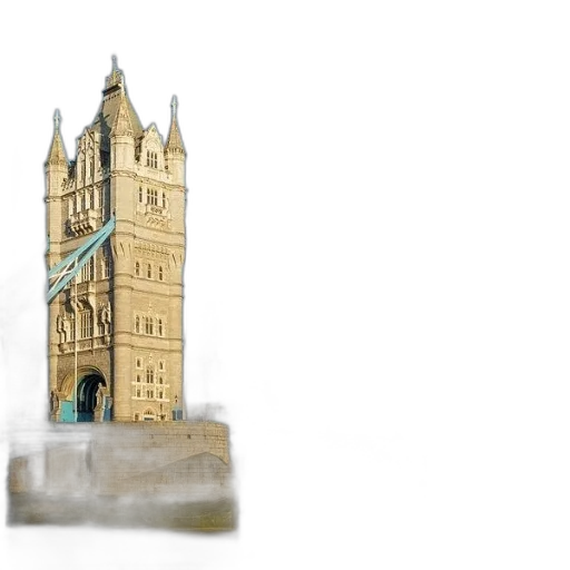 building, concept art, photorealistic, 3d render transparent PNG cut-out