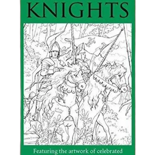 sword, coloring, book, cover transparent PNG cut-out