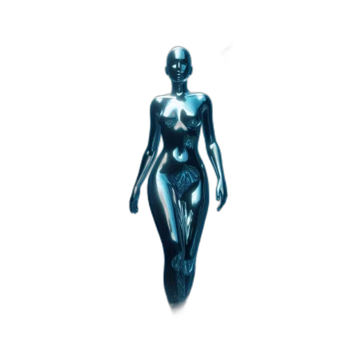 dress, robot, jewelry, creature transparent PNG cut-out