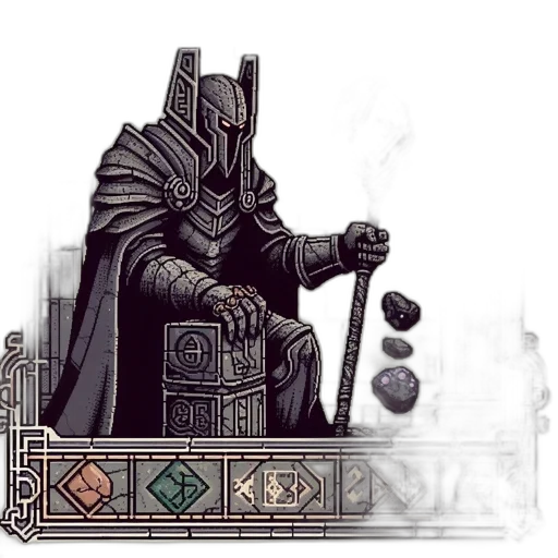 sword, staff, pixel art, fantasy art transparent PNG cut-out