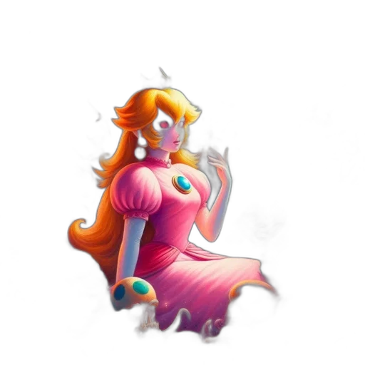 dress, staff, crown, jewelry transparent PNG cut-out
