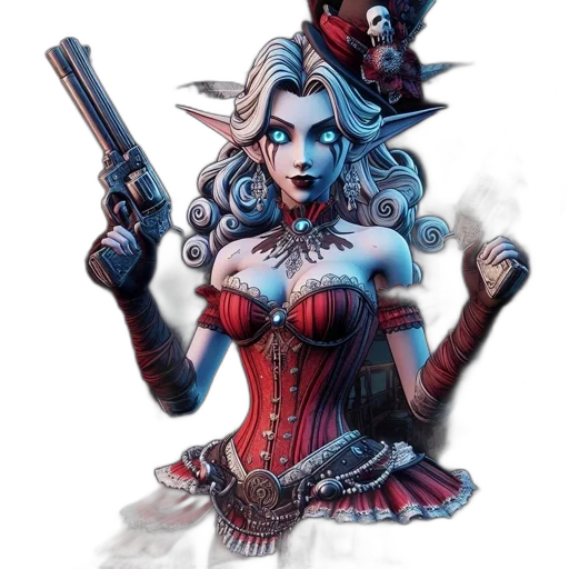 weapon, comic book art, fantasy art, concept art transparent PNG cut-out