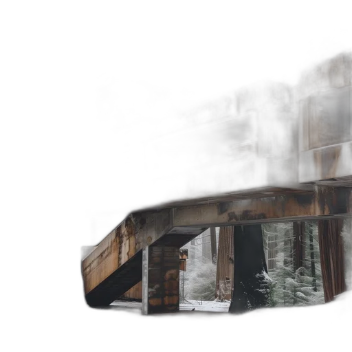 building, furniture, car, weapon transparent PNG cut-out