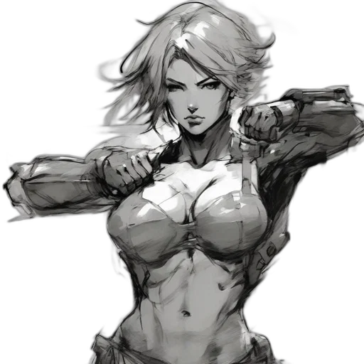weapon, robot, comic book art, concept art transparent PNG cut-out