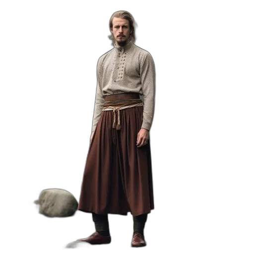 staff, jacket, animal, sword transparent PNG cut-out