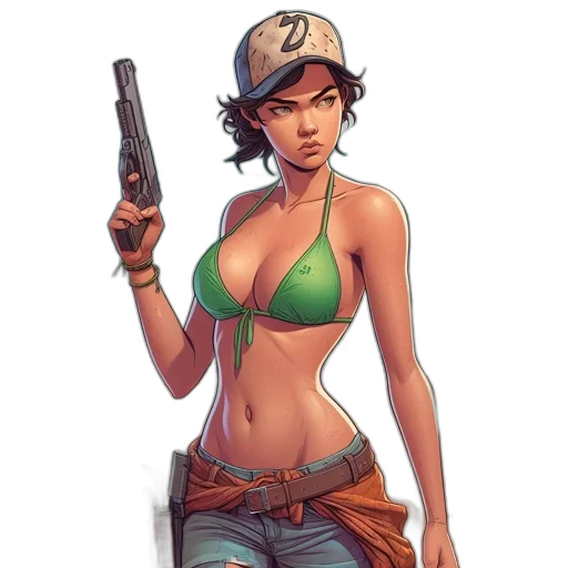 weapon, comic book art, concept art, fantasy art transparent PNG cut-out